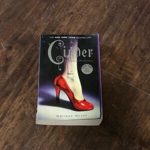 Cinder Book with Red Shoe Cover
